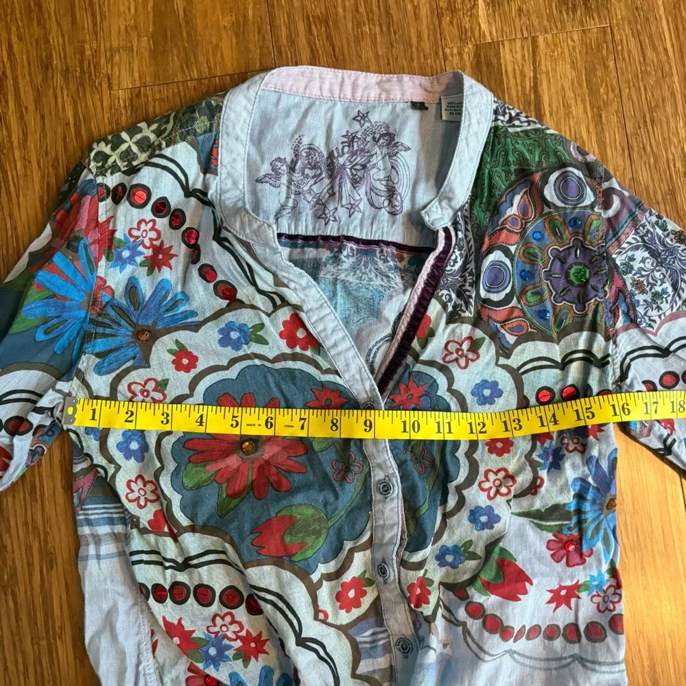 Desigual Floral Blouse - Picture 5 of 8